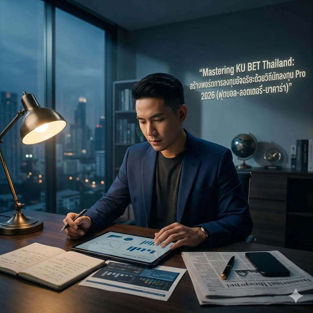 Mastering KU BET Thailand: สร้างพอร์ตการลงทุนอัจฉริยะด้วยวิถีนักลงทุน Pro 2026 (ฟุตบอล-ลอตเตอรี-บาคาร่า)